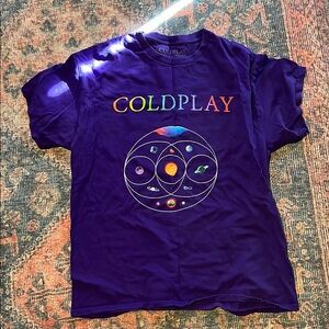 Men’s Coldplay Concert Tee